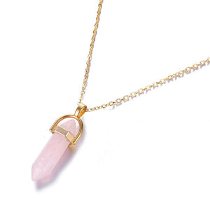 Open image in slideshow, Crystals of Gold | Necklace
