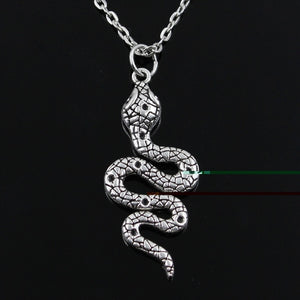 Open image in slideshow, The Silver Cobra | Necklace
